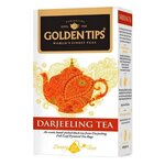 Чай листовой черный индийский Golden Tips Darjeeling Tea / Дарджилинг с цветочным ароматом и мягким вкусом, в пирамидках, 20 шт. - изображение