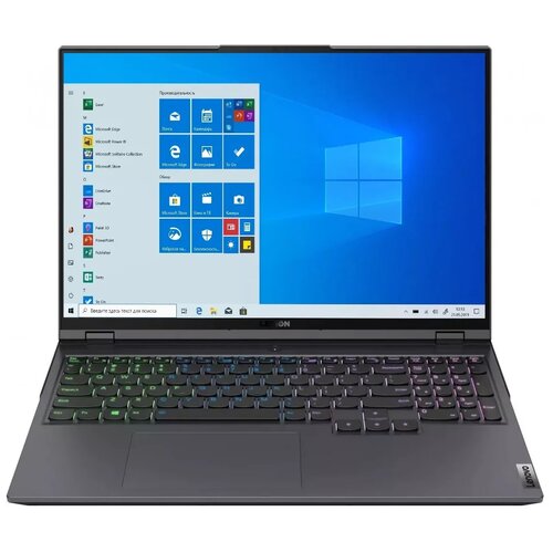 фото Ноутбук lenovo legion 5 pro 16ach6 82js000bru (amd ryzen 7 3200 mhz (5800h)/16384mb/1024 gb ssd/16"/2560x1600/nvidia geforce rtx 3050ti gddr6/win 10 домашняя)