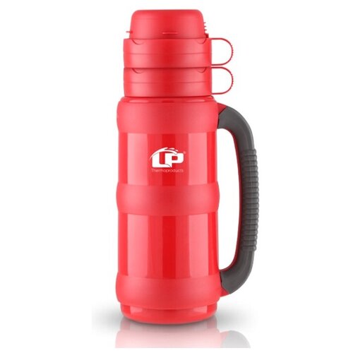 Термос LP THERMOPRODUCTS TRADITIONAL 1,8L, красный, со стеклянной колбой