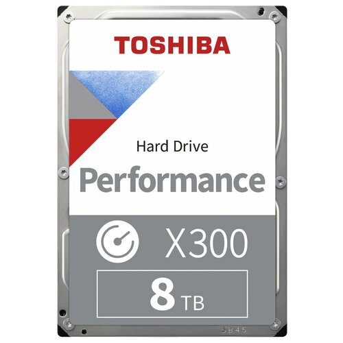 фото Жесткий диск toshiba x300 hdwr480uzsva, 8тб, hdd, sata iii, 3.5 toshiba 