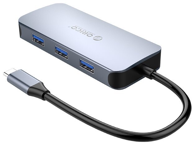 Адаптер ORICO USB Type-C MC-U602P (серый) ( MC-U602P-GY)