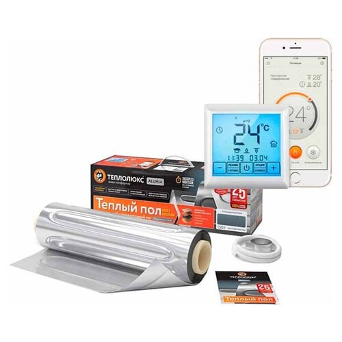 Теплый пол Теплолюкс Alumia 900-60 терморегулятор Теплолюкс MCS 350 19300₽