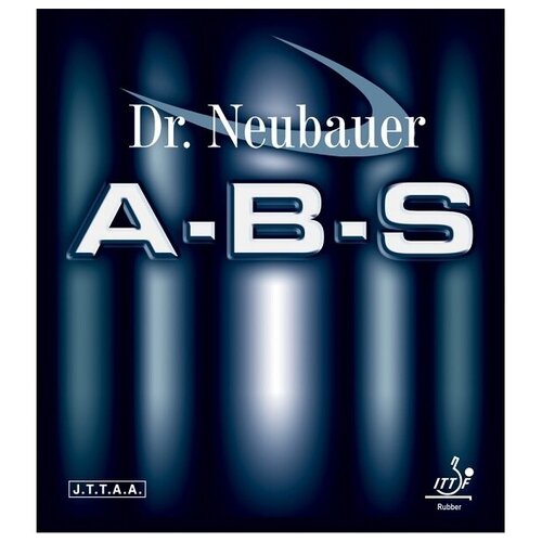 фото Накладка для настольного тенниса dr. neubauer a-b-s, black, 1.8