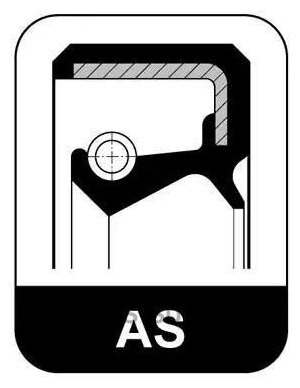 Сальник штока КПП [15x24x7] AS NBR Audi. VW. Skoda 1.0 - 1.4 99> ELRING 279.529 | цена за 1 шт