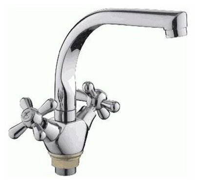 Смеситель кухня LEDEME с гайкой, L5819-2