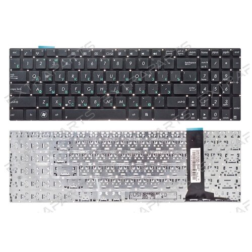 Клавиатура для ноутбука ASUS N56 черная 1950₽