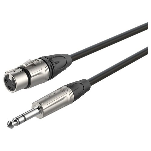 Кабель аудио 1xJack - 1xXLR Roxtone DMXJ220/5 5.0m кабель аудио 1xjack 1xxlr roxtone dmxj250 5 5 0m