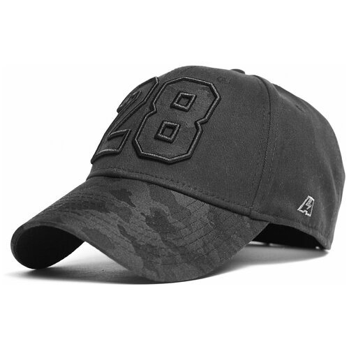 фото 206111 бейсболка atributika & club №28 р.55-58 (черный)