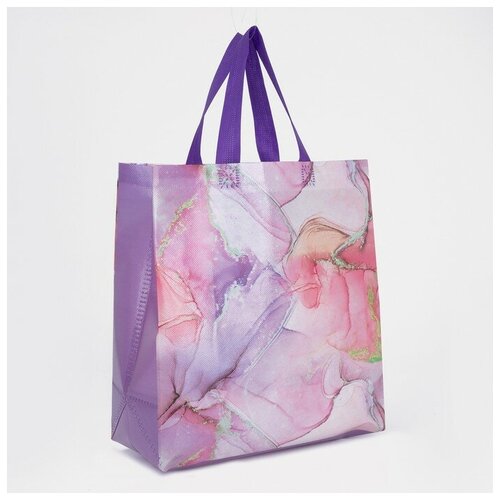 фото Сумка без молнии, цвет сиреневый pr-market