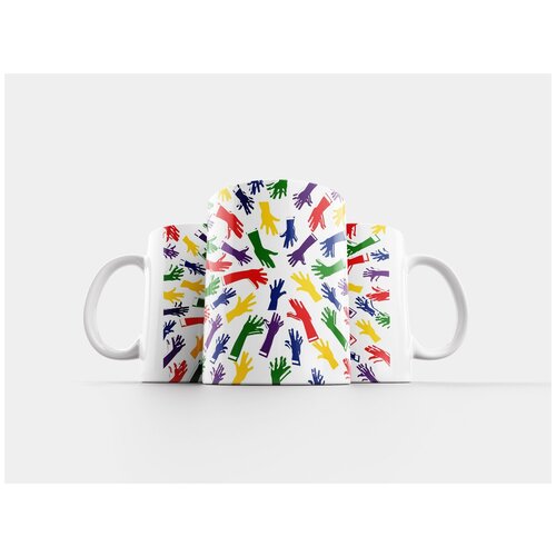 фото Кружка "интеграция, включение, руки" 320 мл lotsprints