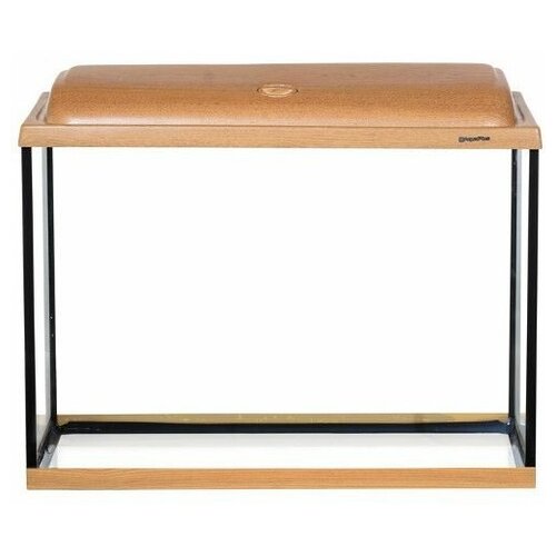 Аквариум Аква Плюс Ф70, 62 л. LED 60х30х40 см. /дуб/ /дуговой/