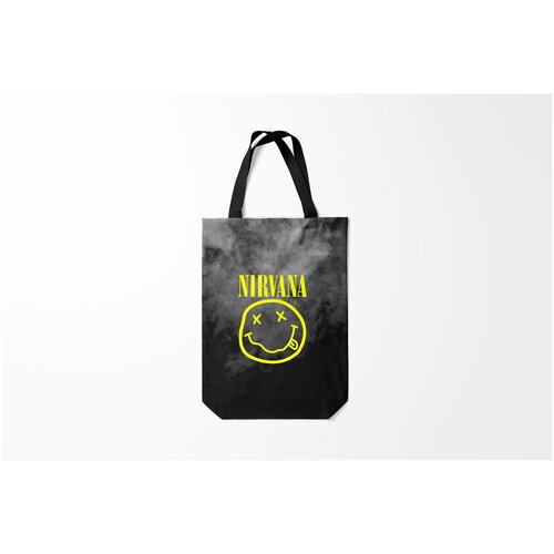 фото Сумка-шоппер / 31х42 см / рок / nirvana burnettie