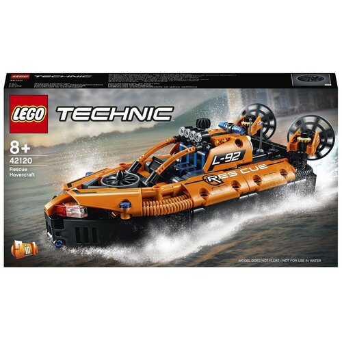 конструктор lego technic tbd technic racer 2022 42141 Конструктор LEGO Technic 42120 Спасательное судно на воздушной подушке, 457 дет.