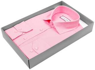 Рубашка Louis Fabel 5244-089 цвет розовый размер 48 RU / M (39-40 cm