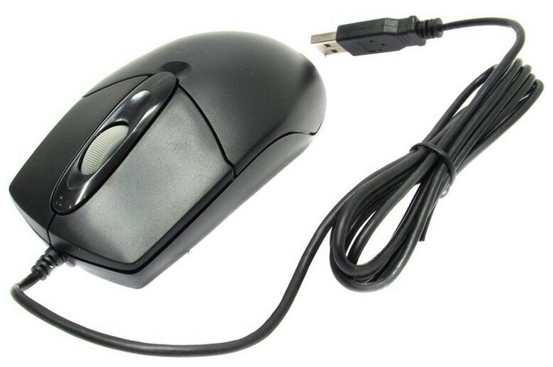 Мышь A4Tech OP-720, черный USB - фотография № 10