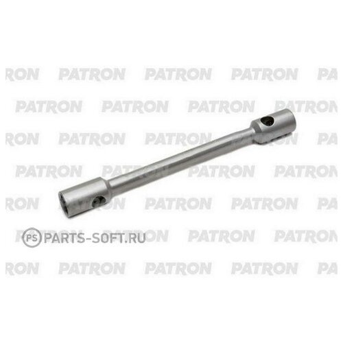 PATRON P6772427 Ключ баллонный торцевой, двусторонний 24 х 27, 330 мм ключ баллонный торцевой 24х27 400 мм forcekraft fk 6772427