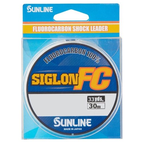 SUNLINE Леска флюорокарбон SUNLINE SIGLON FC 2020 30m (SSFC202030-020 (30 м 0,2мм) )