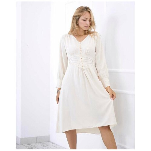 фото Платье из плотного искусственного шёлка lara