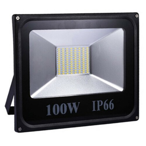 Светодиодный прожектор SMD 100W-IP65-12V PRO - Цвет свечения:Белый холодный 6000К