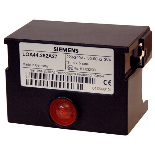 блок управления горением siemens lme 21 330c2 арт 04042350 германия Блок управления горением Siemens LOA44.252A27