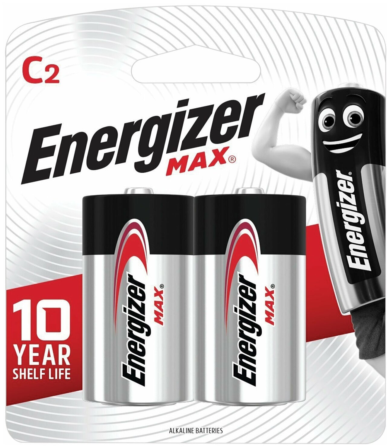 Элемент питания ENERGIZER LR14, MАХ, 2BL