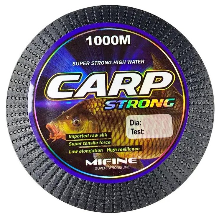 Монофильная леска Mifine Carp Strong 1000м 0.20мм