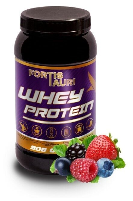 FortisTauri WHEY PROTEIN 908g (Лесные ягоды)