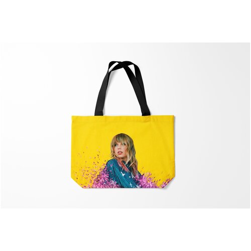 фото Сумка-шоппер / 46х35 см / разная музыка / taylor swift красотка тейлор burnettie