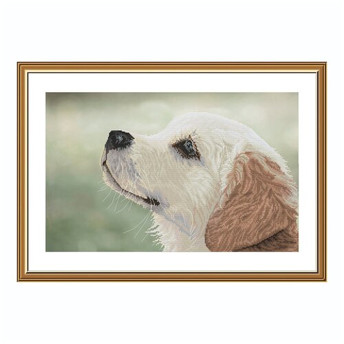 фото Ас5002 набор для вышивания 'верный друг'43*27 см nova sloboda