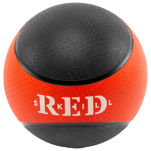 фото Медицинский резиновый мяч медбол для фитнеса red skill 10 кг