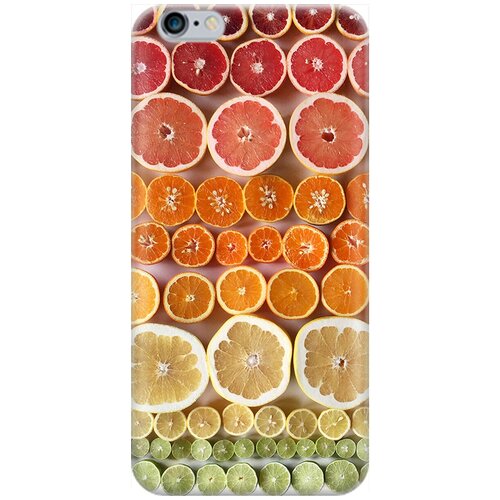 фото Re:pa накладка transparent для apple iphone 6s / 6 с принтом "фрукты"