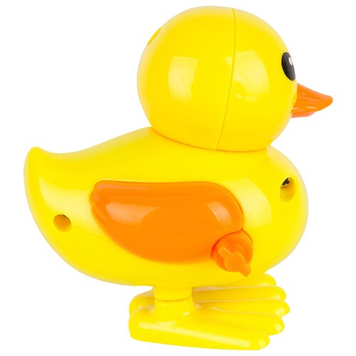 Развивающая игрушка Junfa toys Утенок 768-13, желтый игрушка для ванной junfa мельница горка утенок с формочкой 27х12 5х33 см 666 546