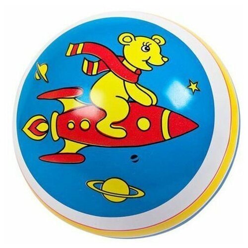 фото Мяч резиновый, d150 (принт рисунок) 1p-150 русский стиль