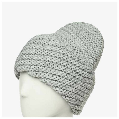 Шапка 23-232 серый/серебро
