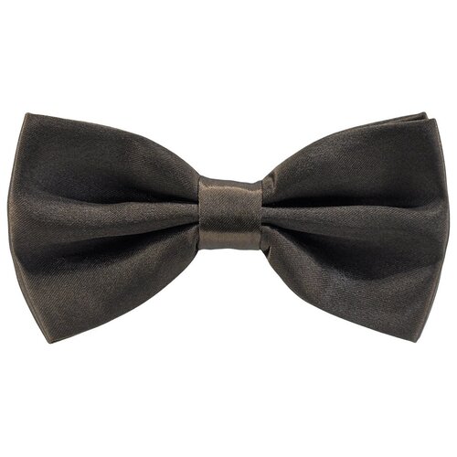 Галстук-бабочка однотонная атласная