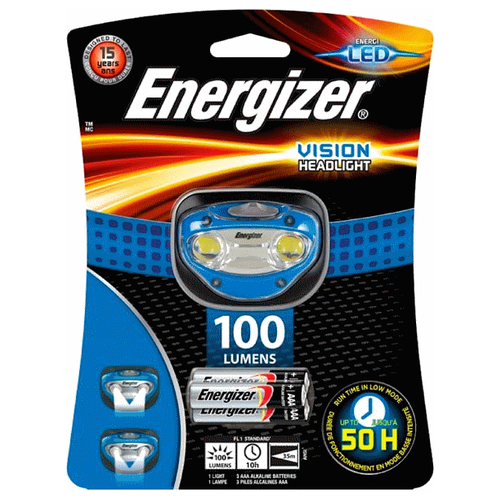 фото Energizer фонарь бытовой energizer vision headlight (e300280302)