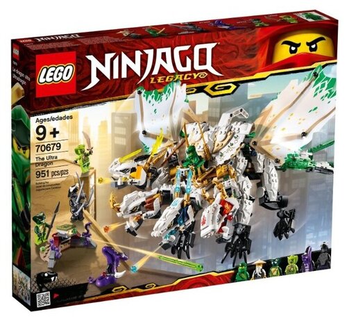 Конструктор LEGO Ninjago 70679 Ультра дракон, 951 дет.