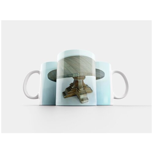 фото Кружка "овал, стол, твердый" 320 мл lotsprints