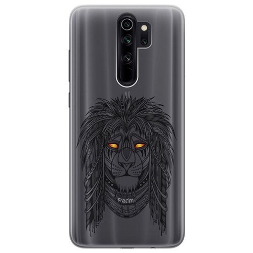 Ультратонкий силиконовый чехол-накладка для Xiaomi Redmi Note 8 Pro с 3D принтом Grand Leo ультратонкий силиконовый чехол накладка для xiaomi redmi 8 с 3d принтом grand wolf