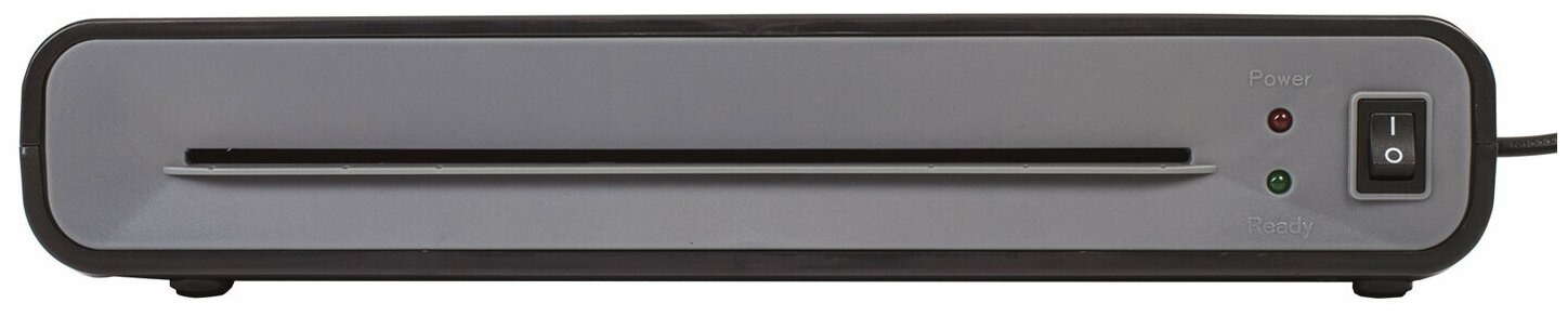 Ламинатор BRAUBERG L460-B черный, формат A4, толщина пленки 75-125 мкм, скорость 30 см/мин