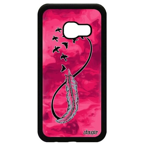 фото Красивый чехол для телефона // galaxy a3 2017 // "бесконечность" дизайн красота, utaupia, черный