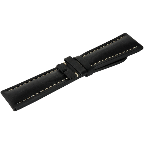 Ремешок Condor Straps, фактура гладкая, матовая, черный наручные часы breitling navitimer ab0139211l1p1