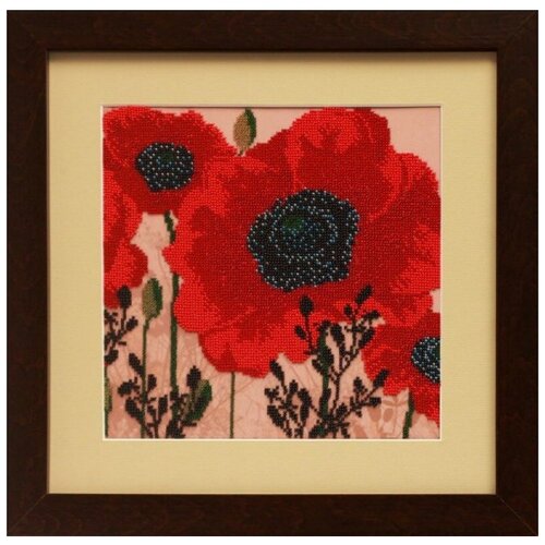 фото Набор для вышивания славяночка нкс-051 маки. триптих 2