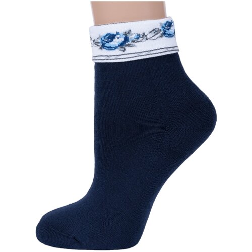 Носки RuSocks, размер 23-25, синий носки rusocks размер 23 25 черный