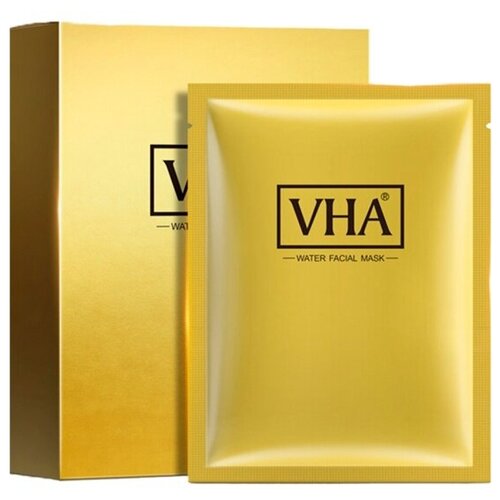Омолаживающая и восстанавливающая маска для лица VHA с протеинами шелка и муцином улитки, 25 г х 10 шт