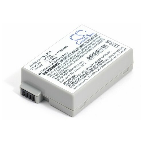 фото Аккумулятор canon eos 550d, 600d, 650d, 700d (lp-e8) 1120mah cameron sino