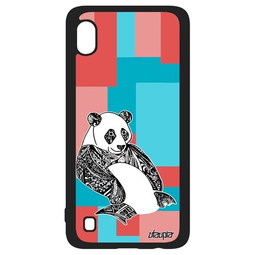 фото Противоударный чехол на смартфон // samsung galaxy a10 // "панда" детеныш panda, utaupia, цветной