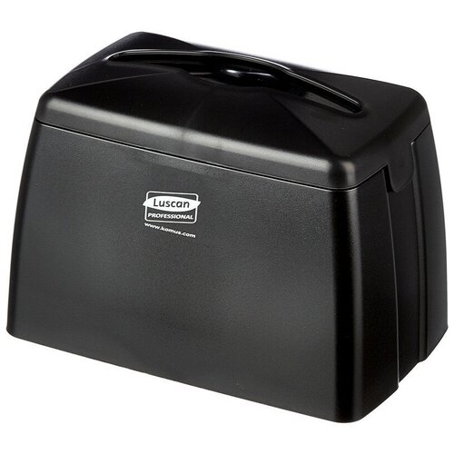 Диспенсер для салфеток Luscan Professional MAXI N4 черный 1331B, 1 шт.