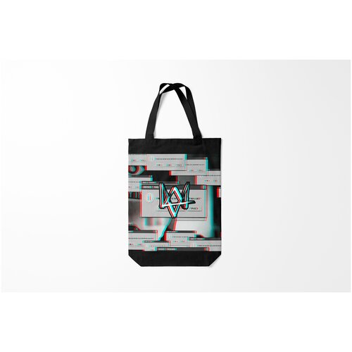 фото Сумка-шоппер / 31х42 см / геймерам / watch dogs 2 burnettie