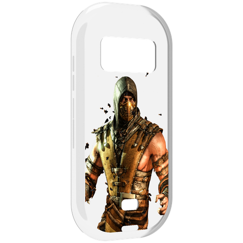 Чехол MyPads Mortal Kombat scorpion для UleFone Armor 15 задняя-панель-накладка-бампер